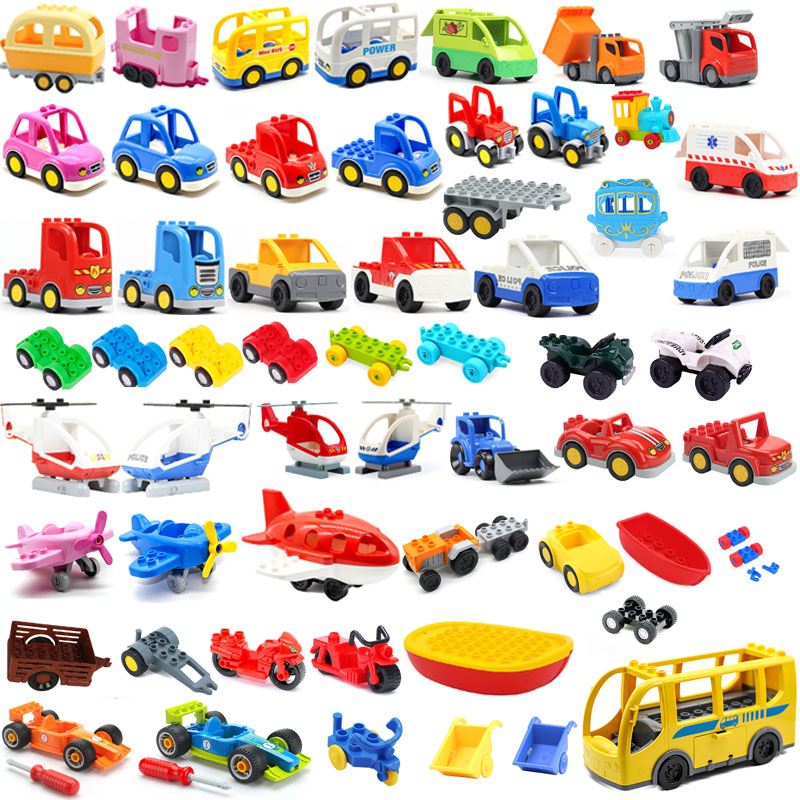 Urban Farming House - Large Building Blocks Car Model Children's
