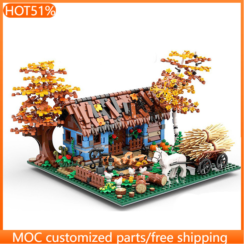 1120 PCS Urban Old Farm House  - огляд і ціна Urban Farming House